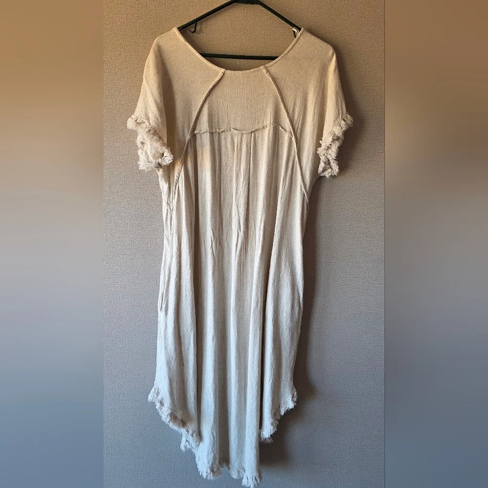 Umgee Textured Cream Top - Picture 5 of 7